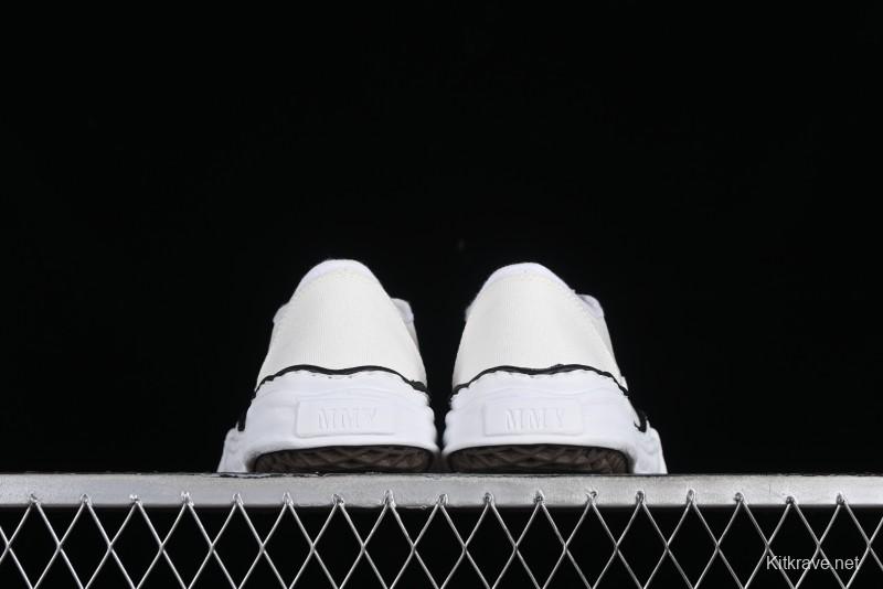 Wayne Original Sole Leather Low Sneaker with Melted Ice Cream Outsole - W.E5