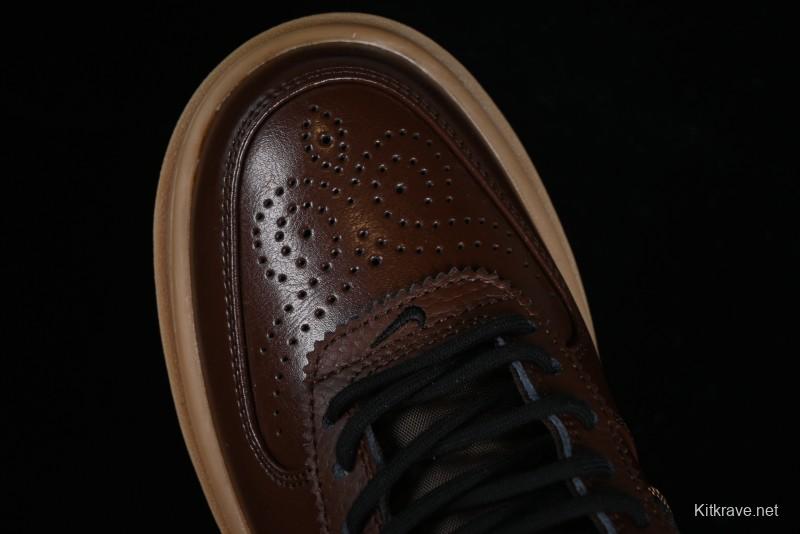 Nike Air Force 1 Low Luxe Casual Sneakers with Thick Sole and Waterproof Design - DM2451-200