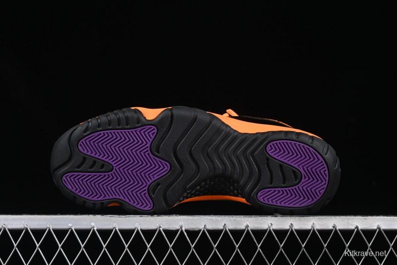 Nike Air Jordan 11 Retro High Top Basketball Shoes in Black/Orange - CT8012-800