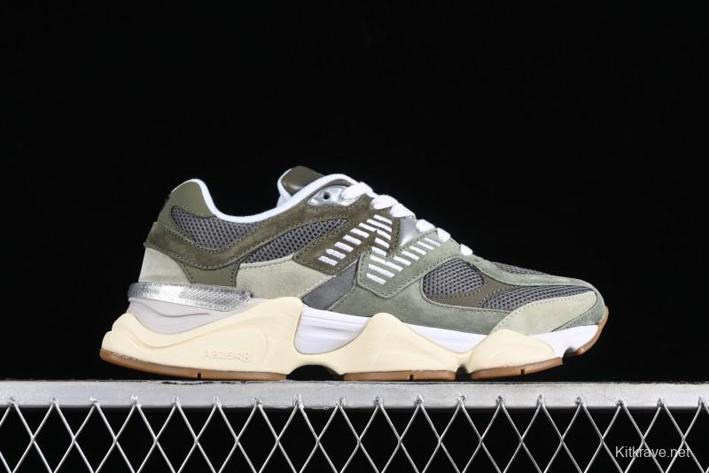 Joe Freshgoods x New Balance 9060 Retro Running Sneakers with ABZORB Cushioning - U9060FOC