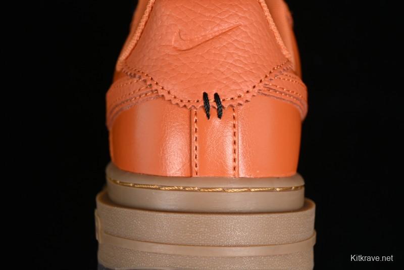 Nike Air Force 1 Low Luxe Casual Sneakers with Thick Sole and Waterproof Design - DM2451-800