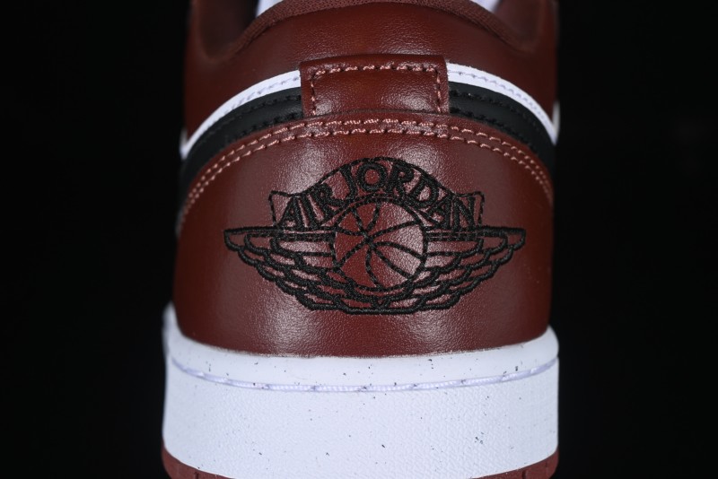 Nike Air Jordan 1 Low AJ1 White University Red Casual Sneakers - HF3148-102