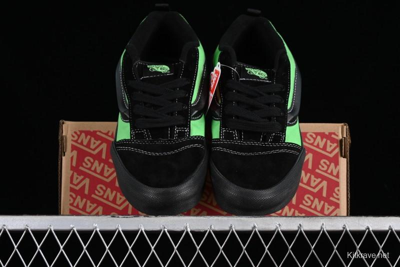 Vans Classics Knu Skool Retro Sneakers with Thickened Tongue and Enlarged Toe - VN0009QCSWE