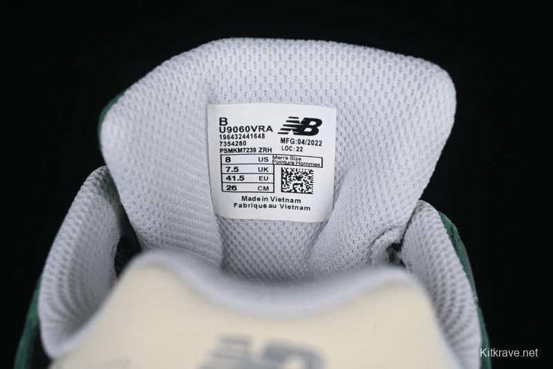 New Balance 9060 Retro Casual Running Sneakers with ABZORB Cushioning Technology - U9060VRA