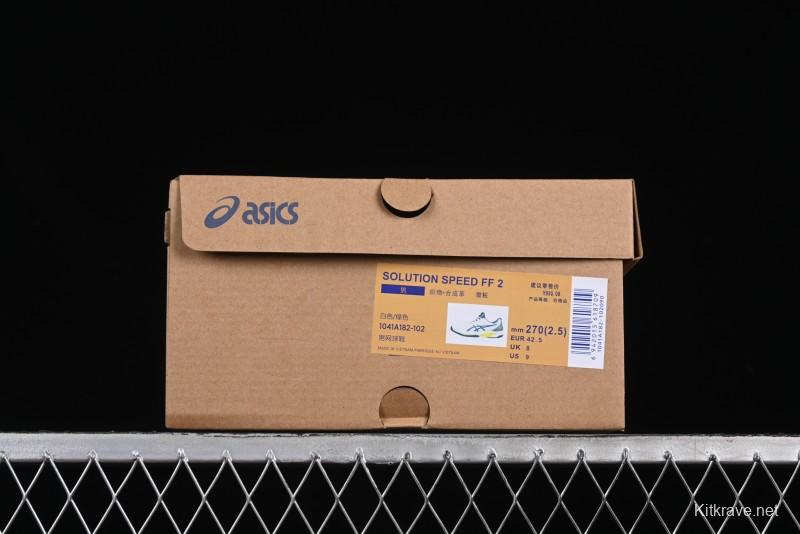 Asics Solution Speed FF 2 Retro Breathable Cushioned Casual Running Shoes - 1041A182-102