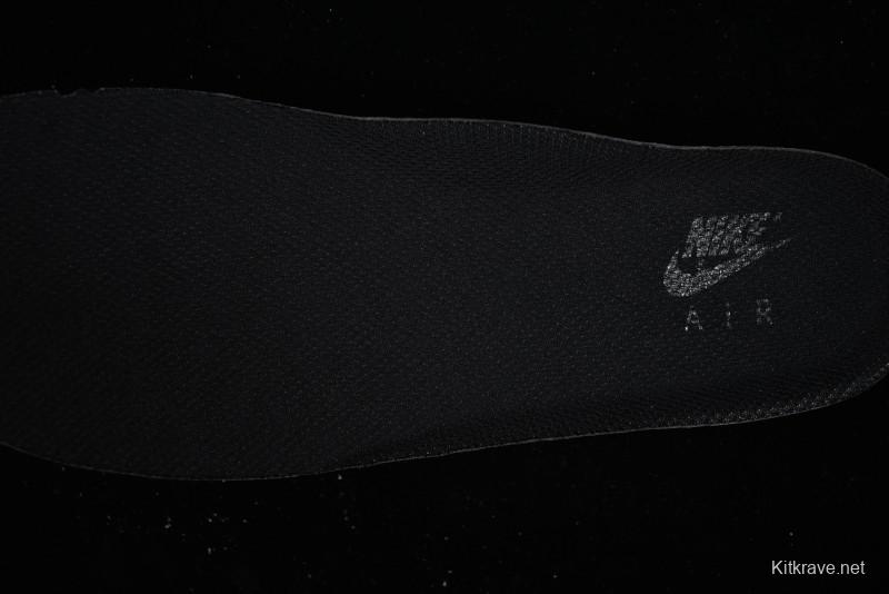 Nike Air Force 1 '07 Low The North Face Collaboration - Black Leather Low-Top Casual Sneakers - CH6336-513