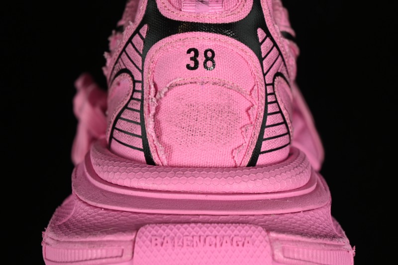 Balenciaga Phantom Sneaker Ten-Gen Trend Running Shoes with Transparent Heel Strap - W3XDC5000