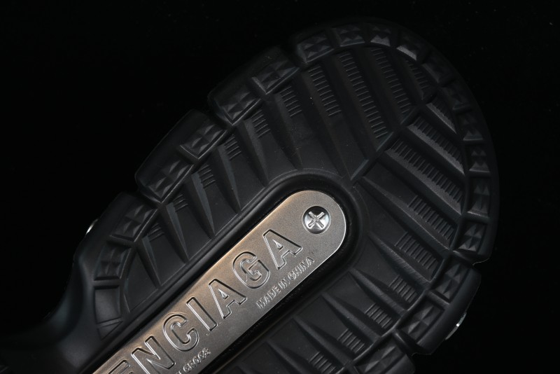 Balenciaga Hardcrocs Slide EVA Round Toe Ultra Thick Sole Clog Sandals - W1S8N1081