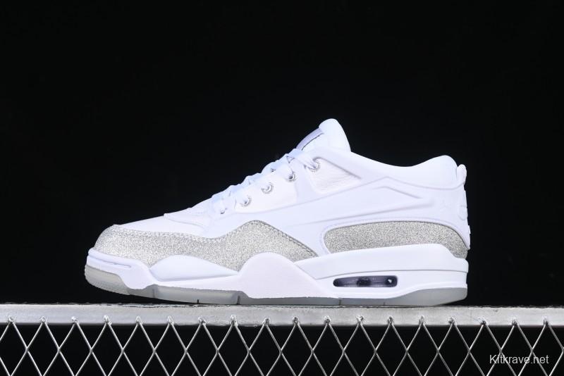 Nike Air Jordan 4 Retro Low Basketball Shoes - HQ3441-111