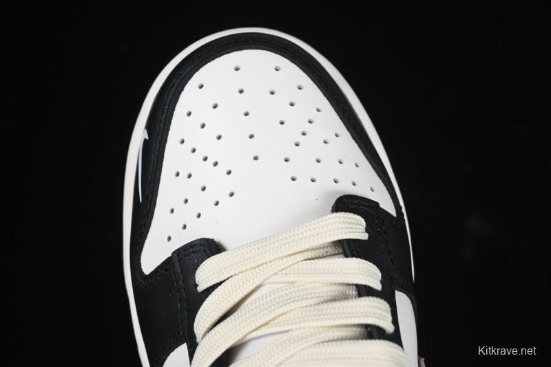 Nike SB Dunk Low Butterfly Bow Black White Pink Low-Top Casual Skate Shoes - BP1220-009