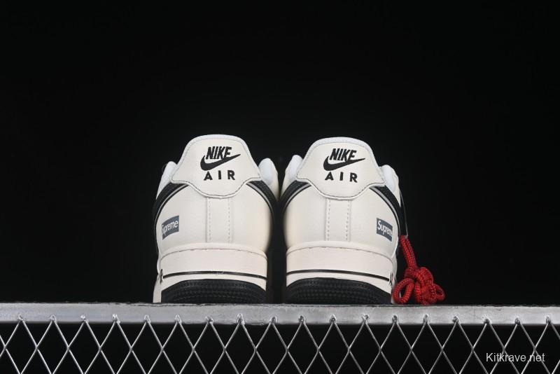 Nike Air Force 1 '07 Low Supreme Collaboration Two-Tone Beige Low-Top Casual Sneakers - XZ6188-362