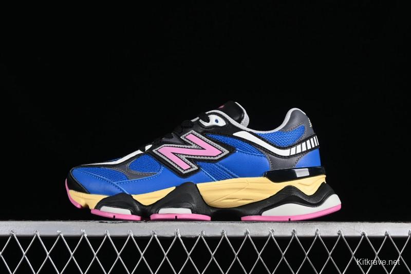 Joe Freshgoods x New Balance 9060 Retro Casual Running Sneakers with ABZORB Cushioning - U9060BPO