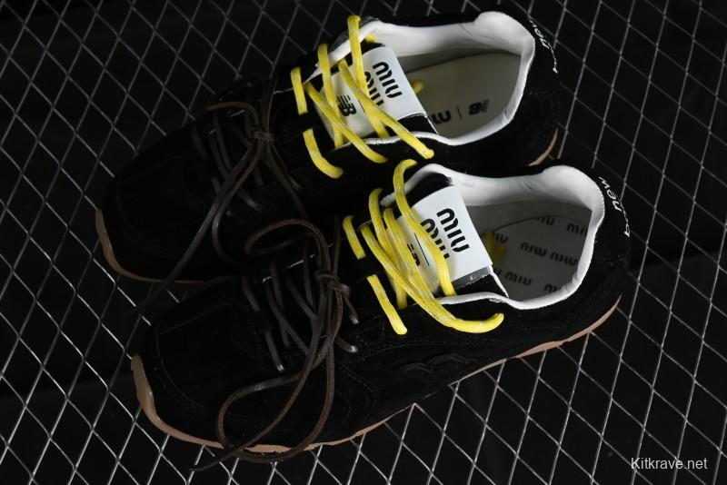 Miu Miu x New Balance 530 Low-Top Classic Retro Casual Running Sneakers - AJD4