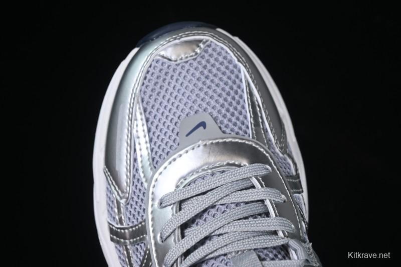 Nike Runtekk Run Retro Low-Top Running Shoes with Cushlon Midsole and Anti-Slip Design - HJ4497-002