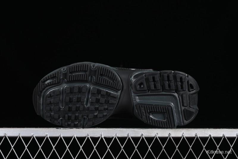 Nike Runtekk V2K Retro Low-Top Running Shoes with Cushlon Midsole and Anti-Slip Design - FD0736-001