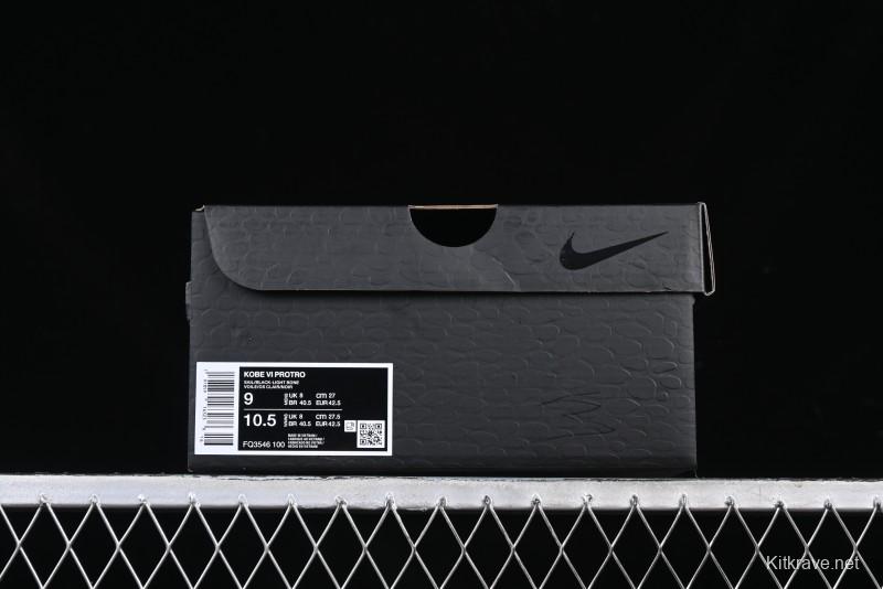 Nike Kobe VI Protro 6 Men's Performance Basketball Shoes with Zoom Turbo and Heel Zoom Air - FQ3546-100