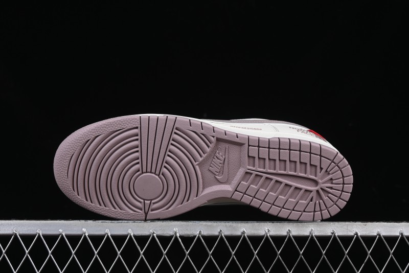 Nike SB Dunk Low Supreme x The North Face Low-Top Casual Skate Shoes - BM0234-507