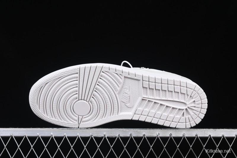 Nike Travis Scott x Air Jordan Low OG SP AJ1 Retro Sneakers in Pure White - TD1228-111