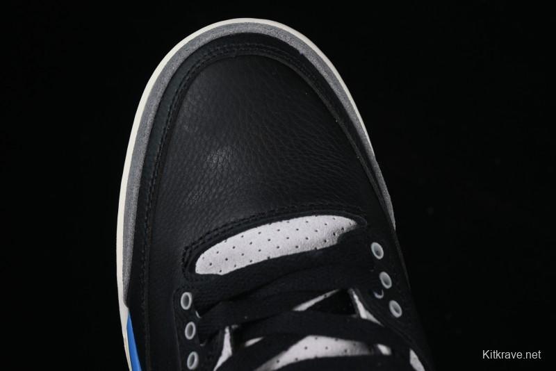 Nike Air Jordan 3 OG "Rare Air" Retro Basketball Shoes with Reverse Swoosh Design - IB8967-004