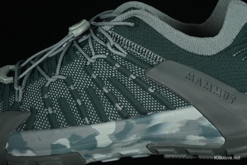 Mammut Hueco Knit II Low Hiking Shoes with Cushioning Anti-Slip and Abrasion-Resistant Design - 42808