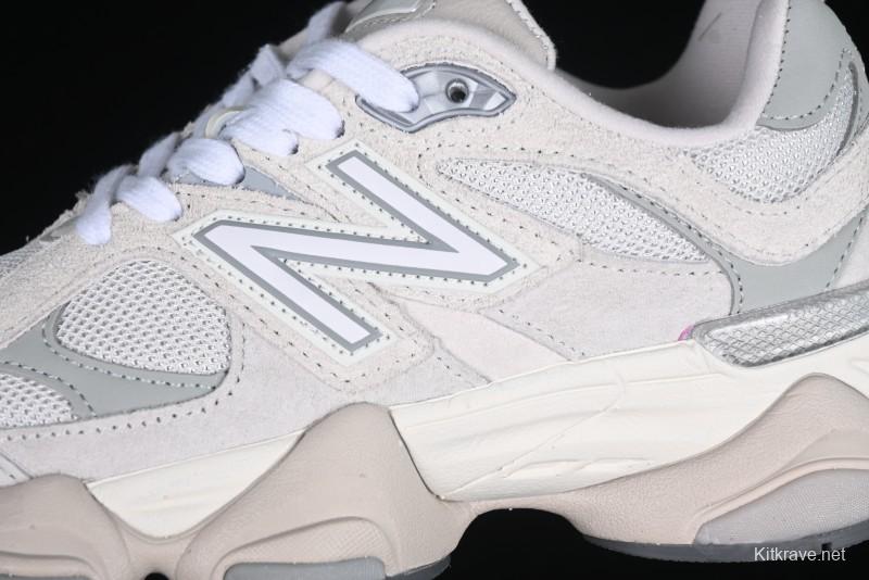 New Balance NB9060 Series Retro Casual Running Shoes with ABZORB Cushioning - U9060FGN