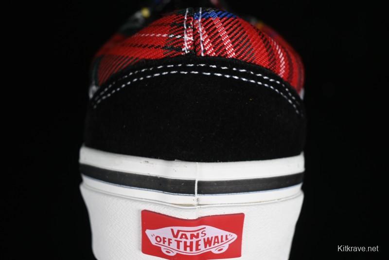 Vans Old Skool 36 DX Anaheim Collection Checkered Low-Top Canvas Sneakers - VN0A38G2PXC