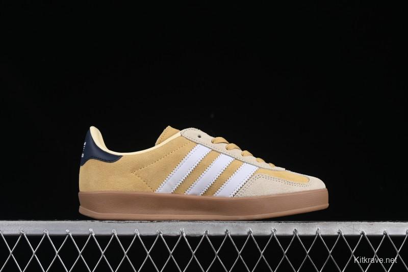 Adidas Originals Gazelle Indoor JI3523 Retro Casual Slip-Resistant Wear-Resistant Low-Top Sneakers - JI3523
