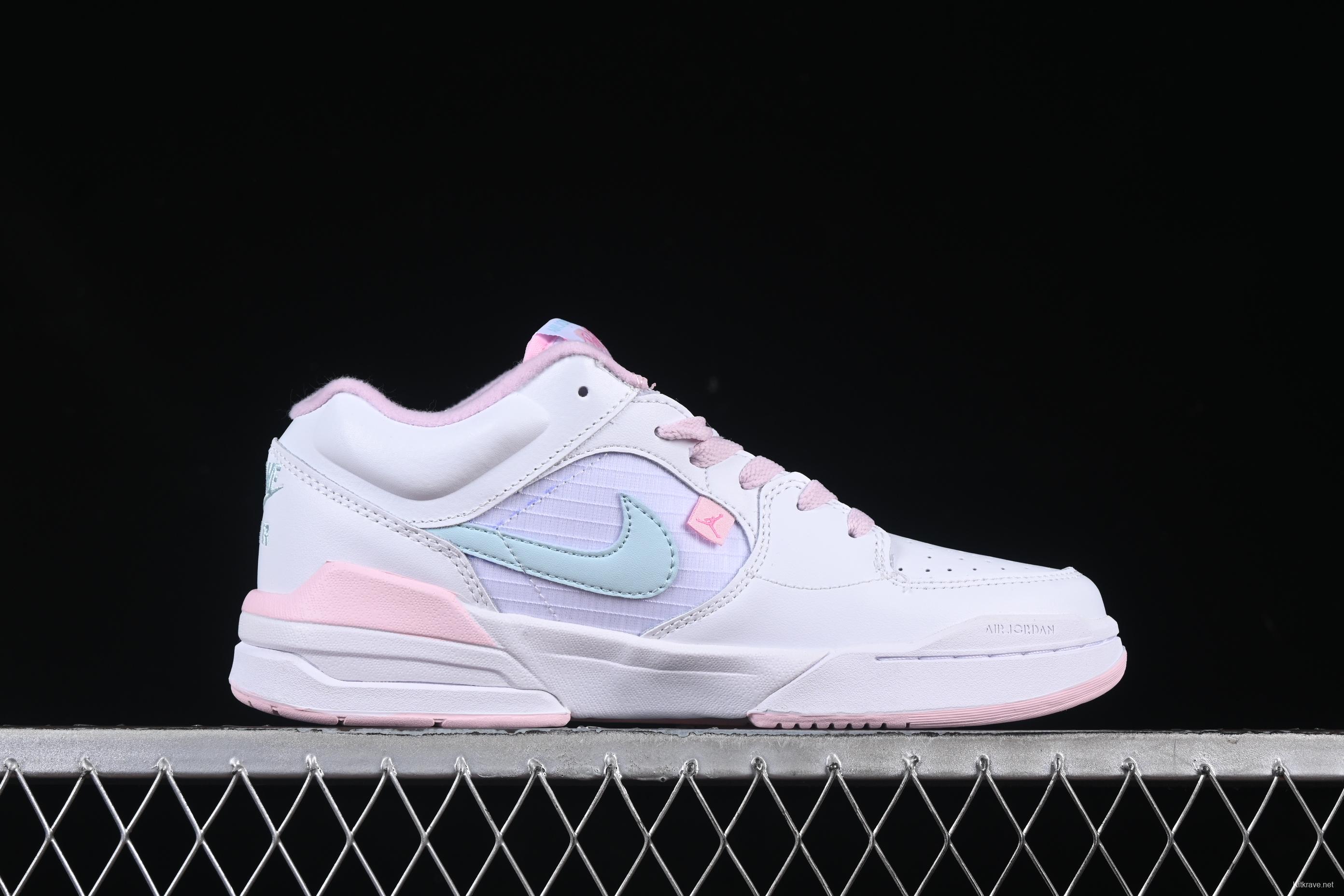 Nike Court Slide Women's Sneakers - Pastel Pink & Aqua Accents