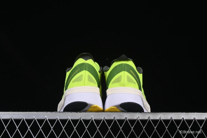 Adidas Adizero Lightstrike Pro Running Shoes - Neon Yellow/Black