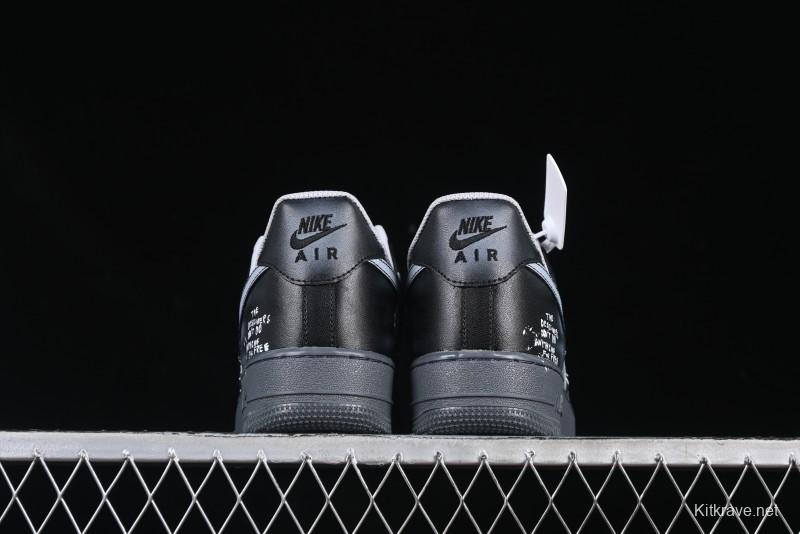 Nike Air Force 1'07 Low Gradient Skeleton Casual Sneakers - YD2425-110