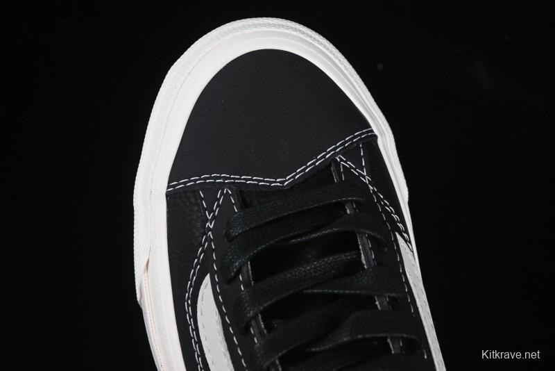 Vans Old Skool 36 Low-Top Retro Skate Shoes - VN000D57BLK
