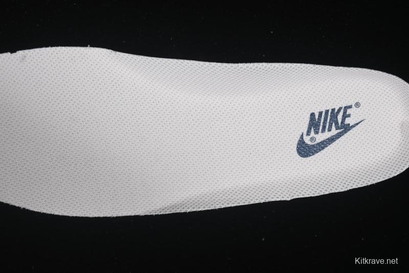 Nike Air Force 1 '07 Low Bape Collaboration Off-White Navy Blue Casual Sneakers - HH7518-066