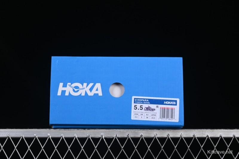 Hoka One One Hopara Outdoor Functional Mountain Sandals with Rugged Design - 1106534 BSNBL