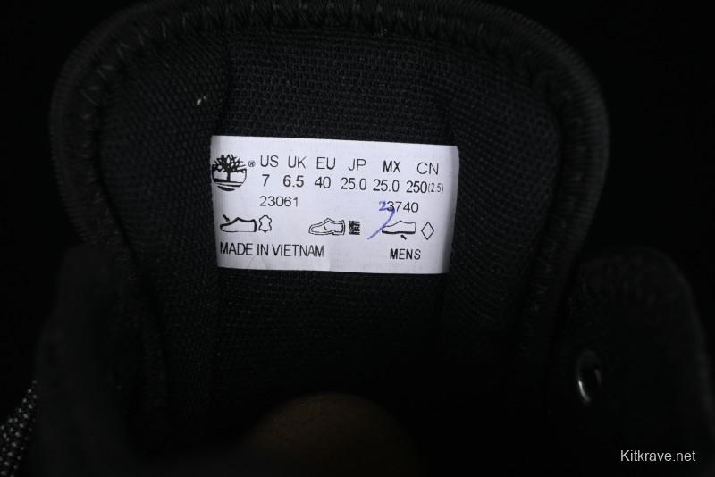 Timberland Solar Wave Low Hiking Sneakers - Black/Off-White