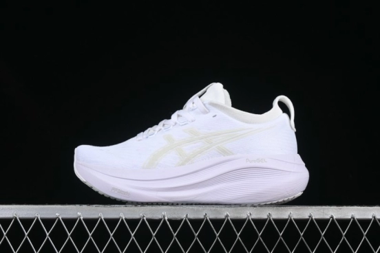 Asics Gel-Nimbus 27 Retro Breathable Casual Shoes with Cushioning for Men - 1012B753-100