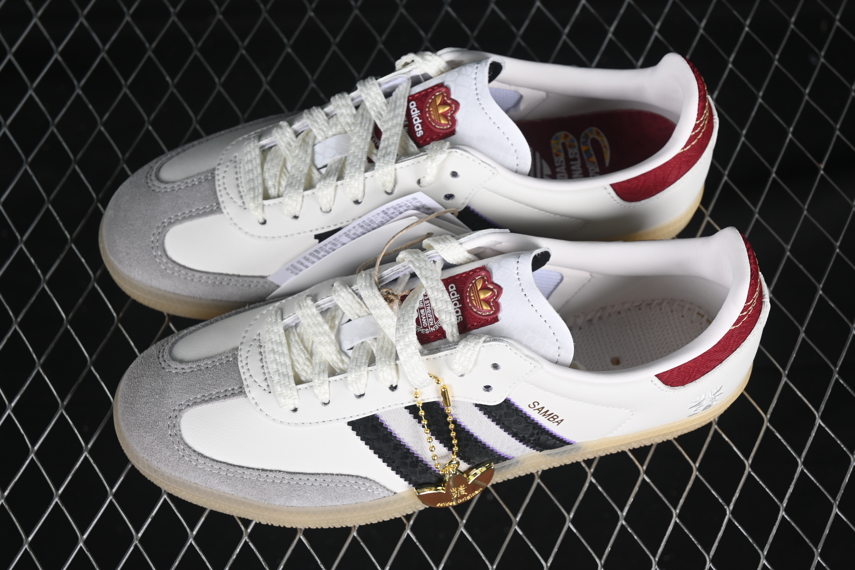 Adidas Samba OG JQ5976 Snake Year Limited Edition Casual Sneakers