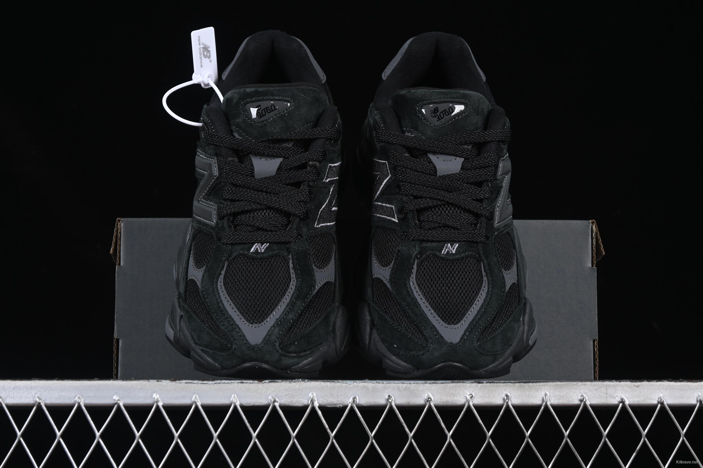 Joe Freshgoods x New Balance 9060 Retro Casual Running Sneakers with ABZORB Cushioning - U9060ZGE