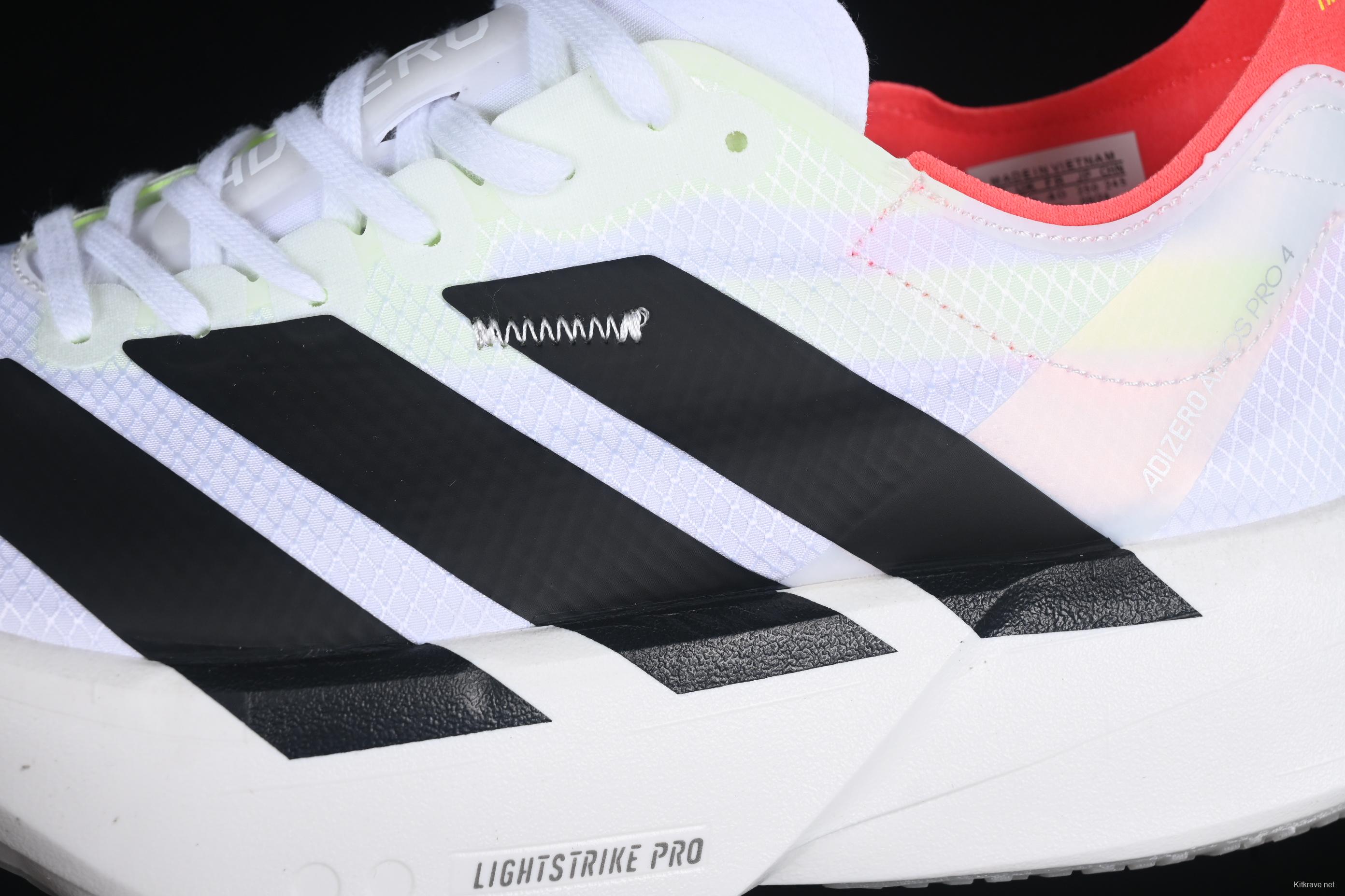 Adidas Adizero Adios 4 M Running Shoes Lightweight Breathable Low-Top - JR1094