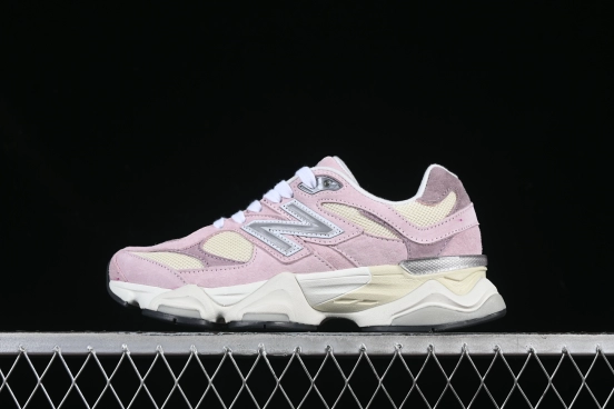 New Balance NB9060 Series Retro Casual Running Shoes with ABZORB Cushioning - U9060LBC