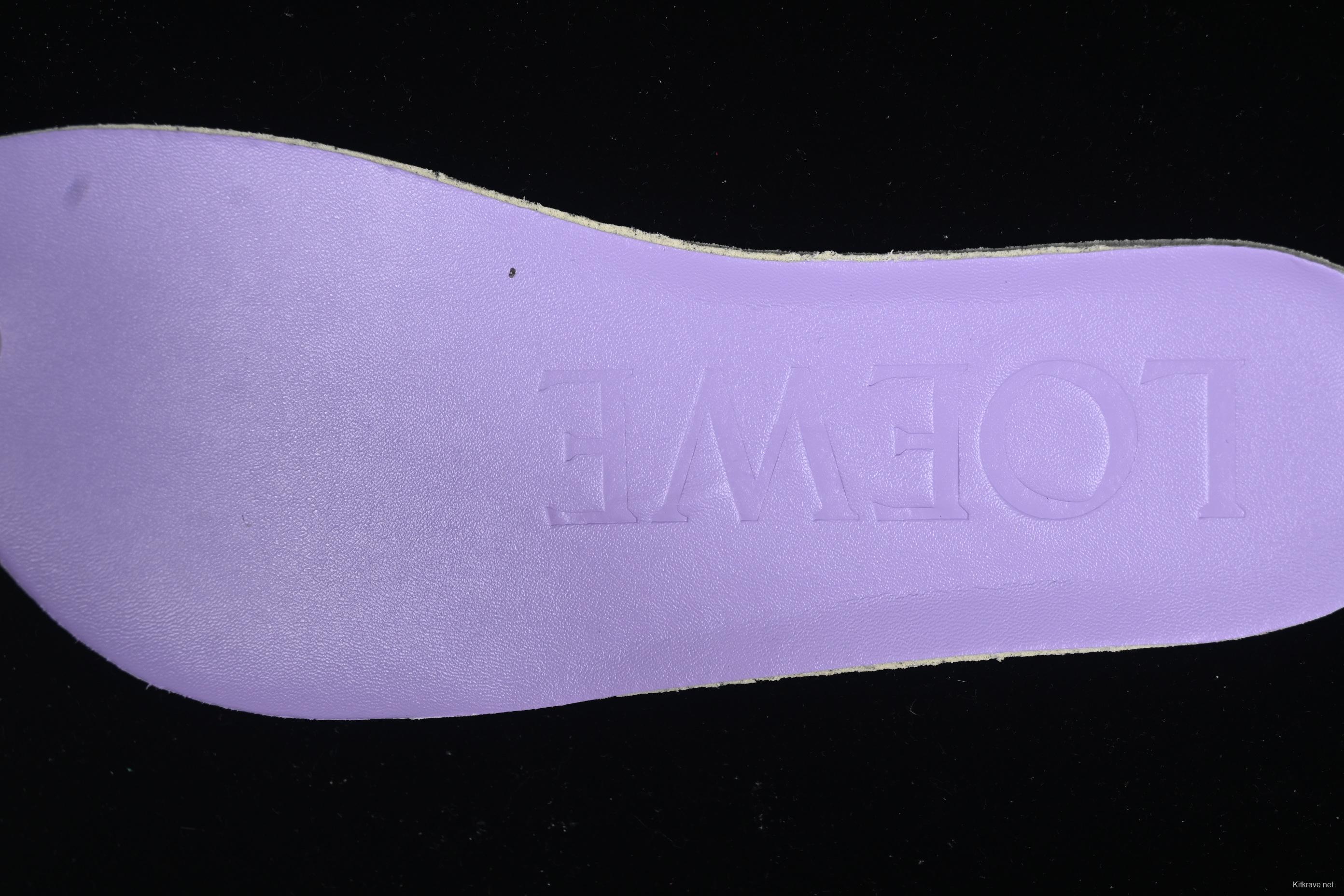 Loewe Ballet Runner 2.0 Sneakers Retro Style Lightweight Casual Shoes - PURPLE