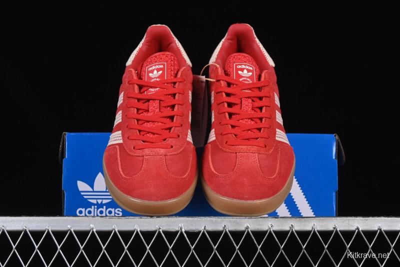 Adidas Originals Gazelle Indoor Retro Casual Slip-Resistant Wear-Resistant Low-Top Sneakers - JI2756