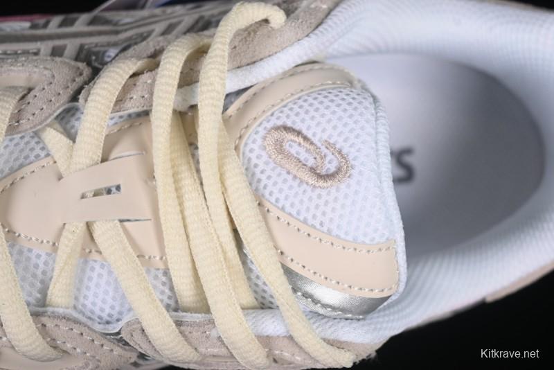 Asics Gel-NYC Retro Breathable Casual Shoes with Cushioning for Men - 1203A383-104