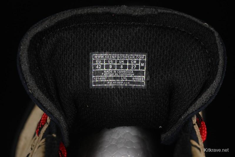 Keen Jasper Rocks SP Urban Series Retro Low-Top Lace-Up Outdoor Camping Hiking Mountaineering Training Shoes - 1025169White