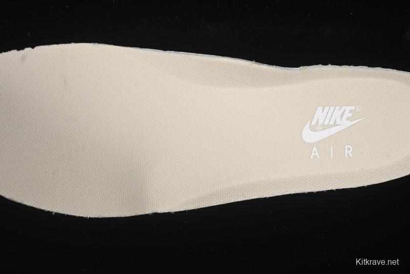 Nike Air Force 1'07 Low LV Collaboration Grey Yellow Casual Sneakers - HQ2037-322