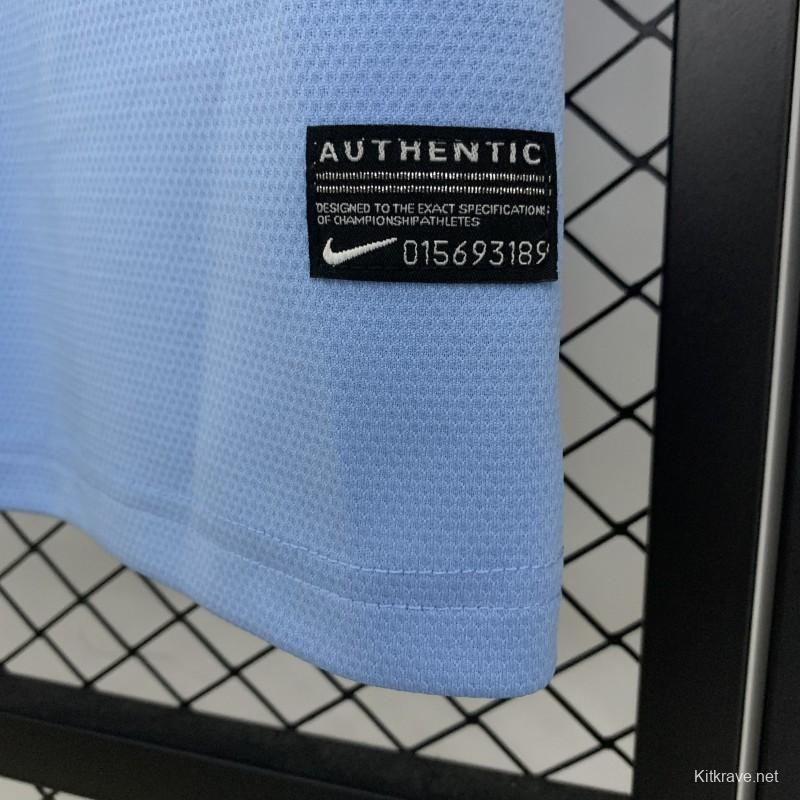 13/14 Retro Manchester City Home Jersey