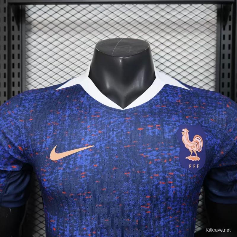 Player Version 2025 France Home Jersey
