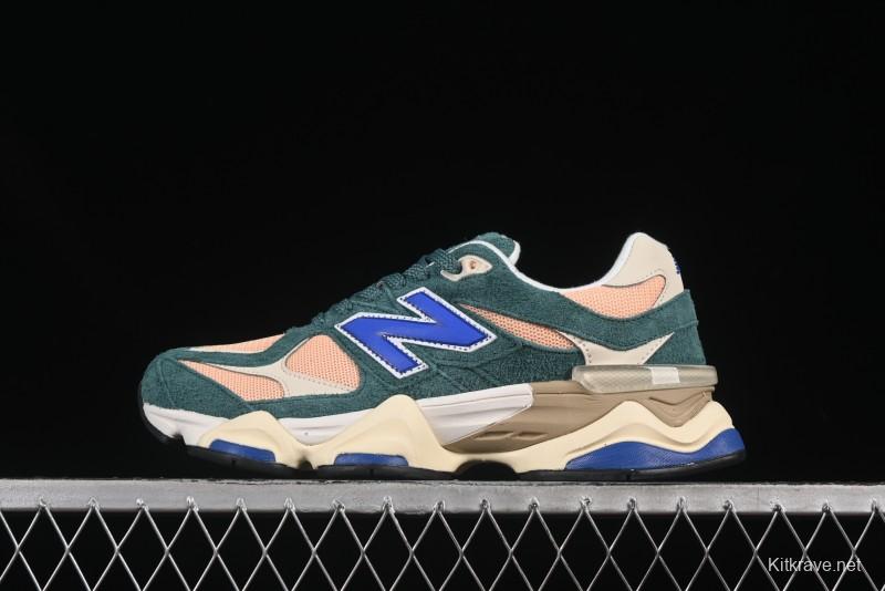 New Balance NB9060 Series Retro Casual Running Shoes with ABZORB Cushioning - U9060GEC