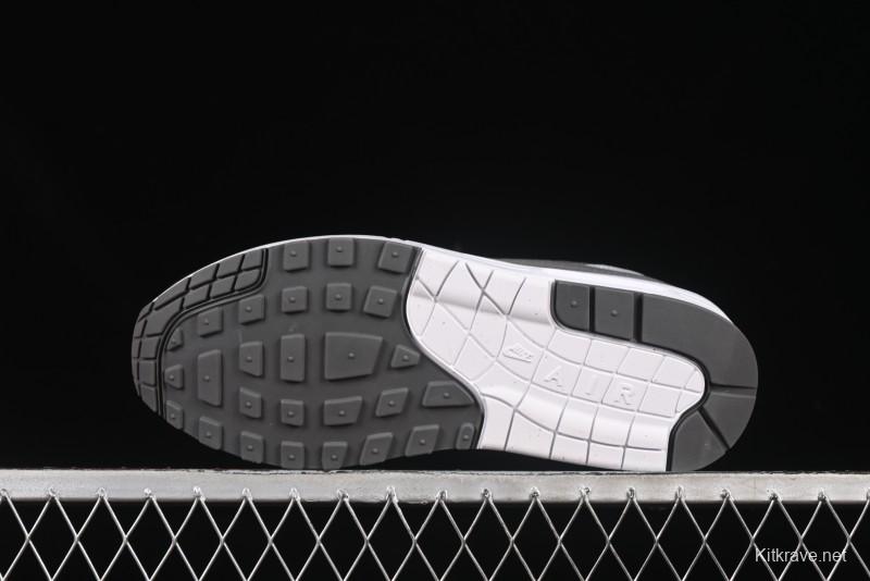 Nike Air Max 1 Retro Running Shoes with Half-Sole Air Cushion - HM9936-001