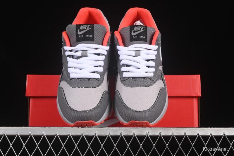 Nike Air Max 1 Retro Running Shoes with Half-Sole Air Cushion - BV1977-011