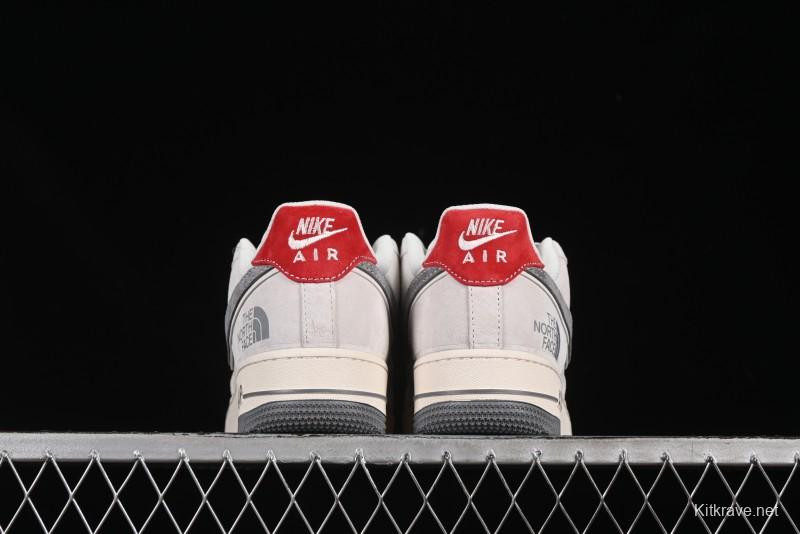 Nike Air Force 1'07 Low The North Face Collaboration Dual-Tone Snake Year Edition Casual Sneakers - YX5066-313